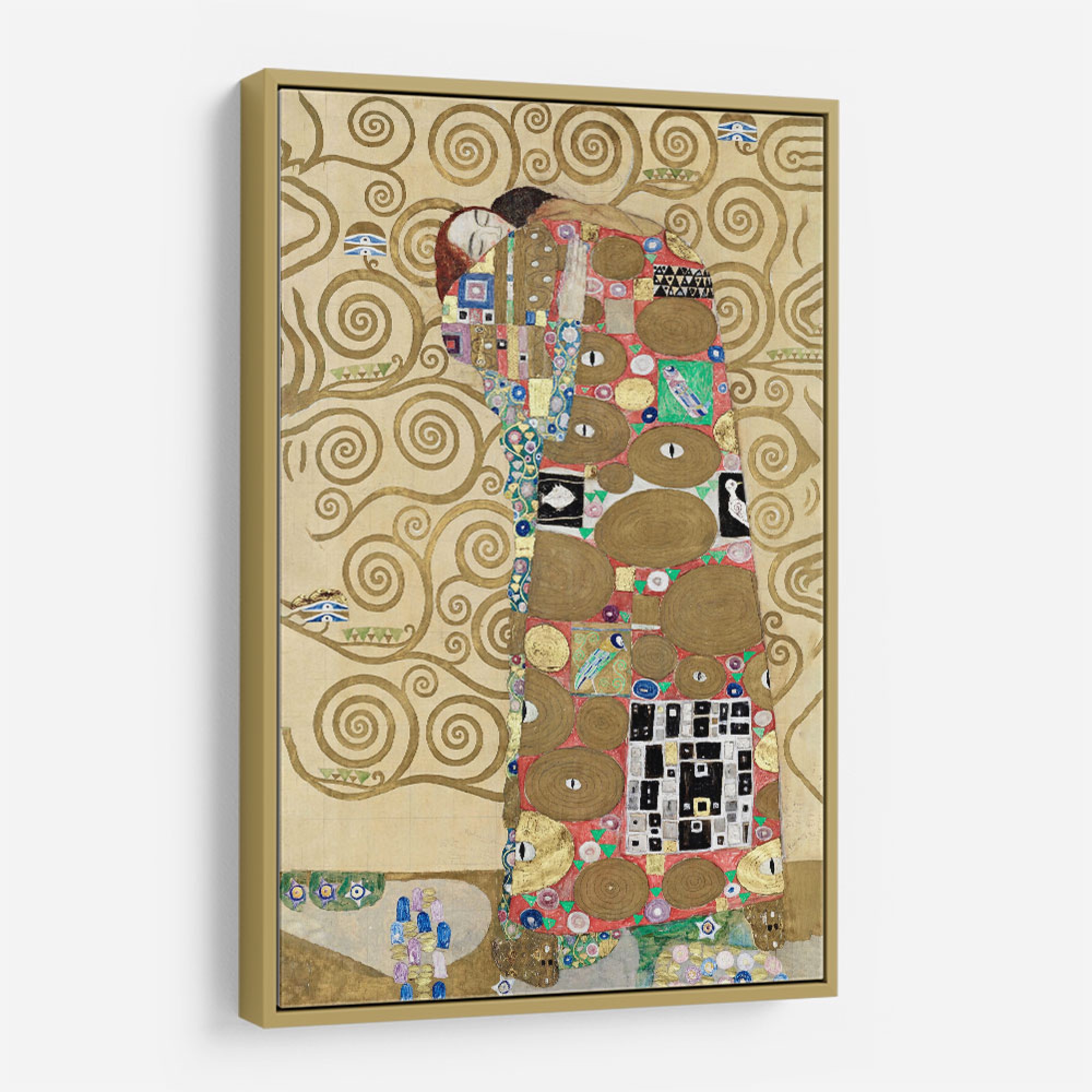 Fulfillment By Gustav Klimt Wall Art